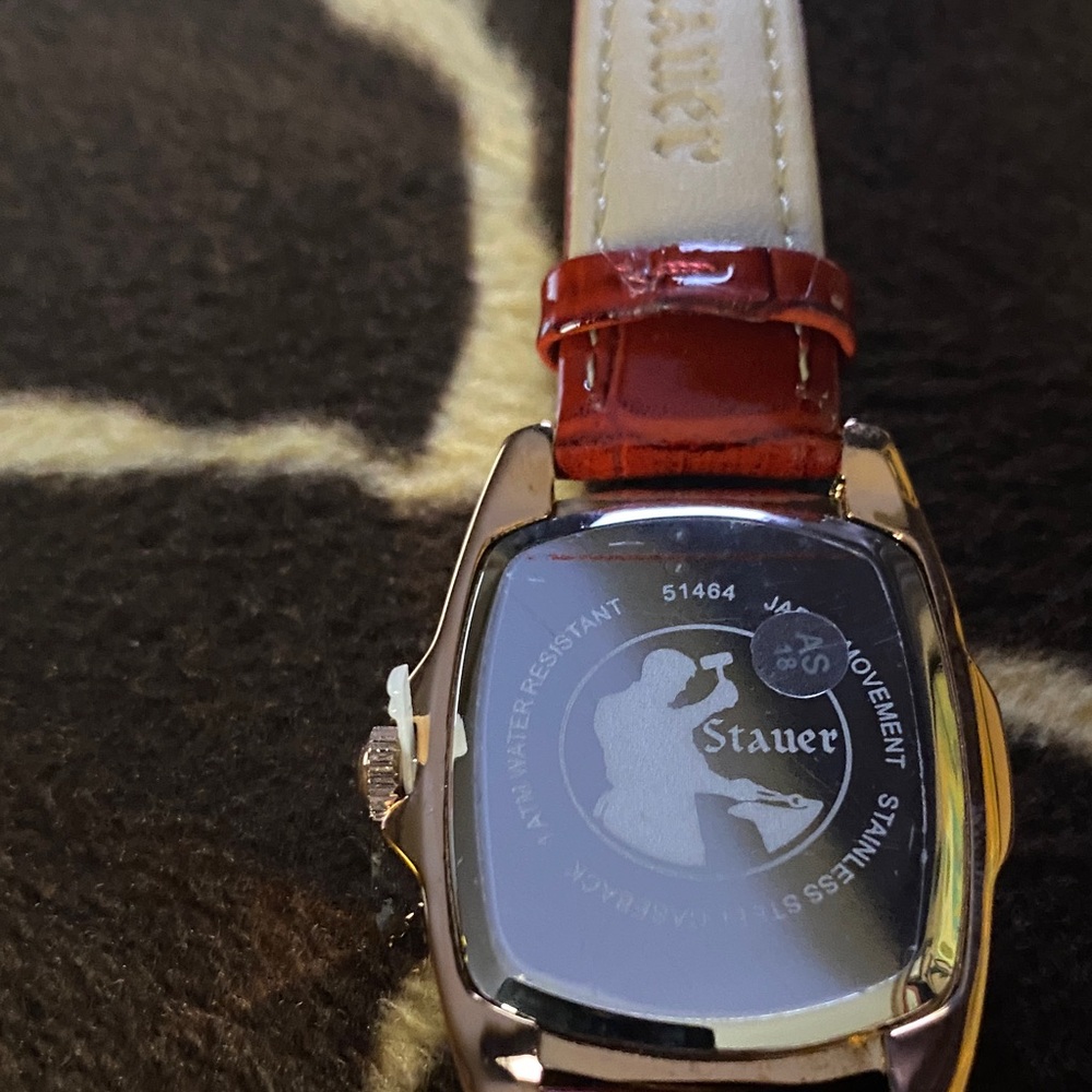 Stauer Red Leather Watch - Picture 6 of 10